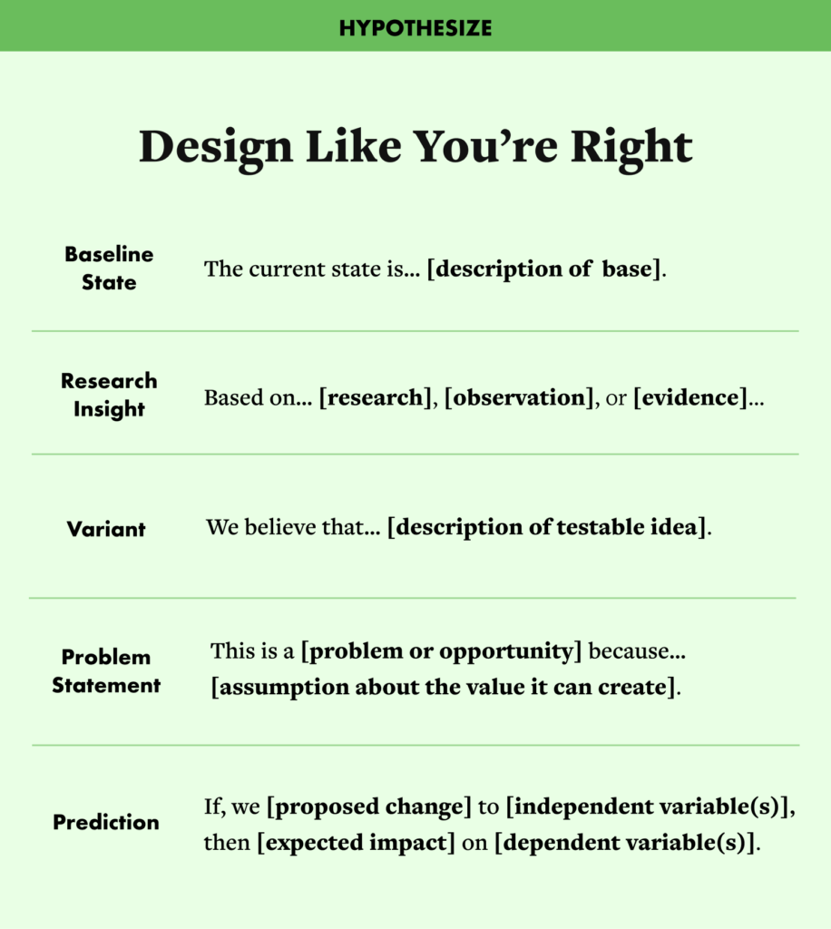 The Good Experimental Design toolkit - Erin Does Things