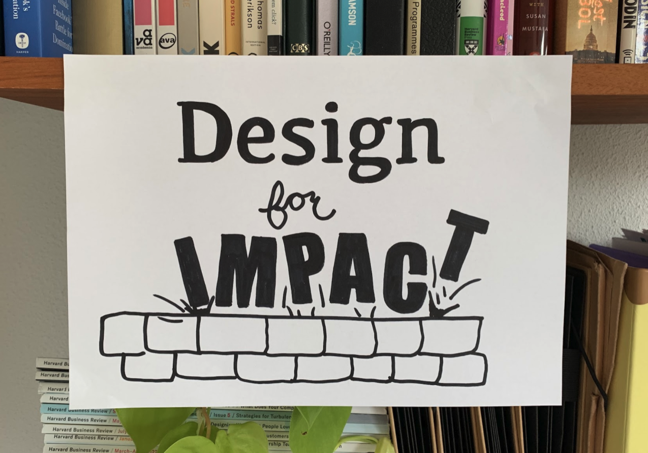 Design for Impact title slide